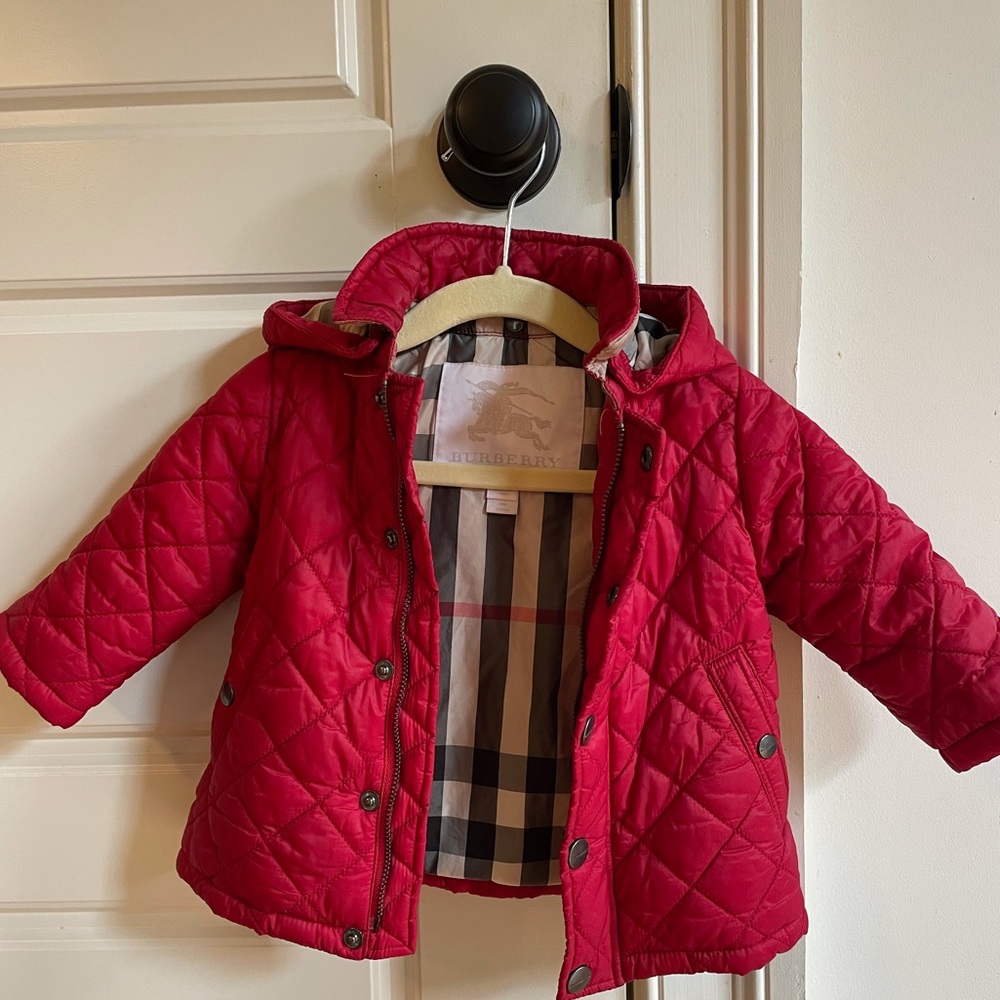 Burberry infant jacket